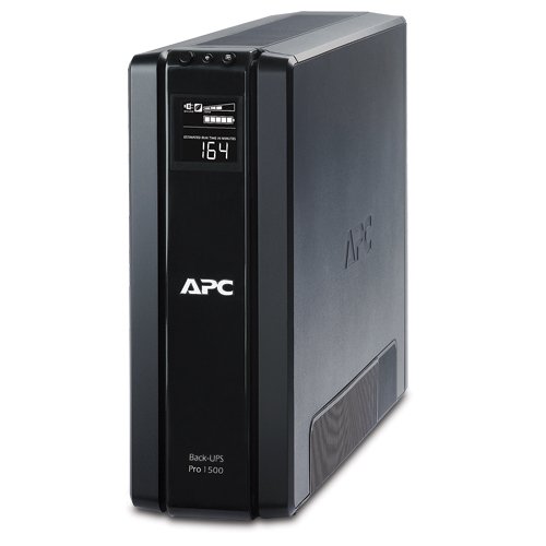 APC बैक-यूपीएस प्रो 1500वीए यूपीएस बैटरी बैकअप और सर्ज प्रोटेक्टर (बीआर1500जी)