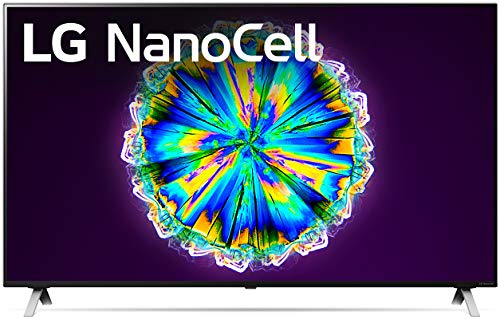 LG 55NANO85UNA एलेक्सा निर्मित नैनोसेल 85 सीरीज 55 '4K स्मार्ट यूएचडी नैनोसेल टीवी (2020)