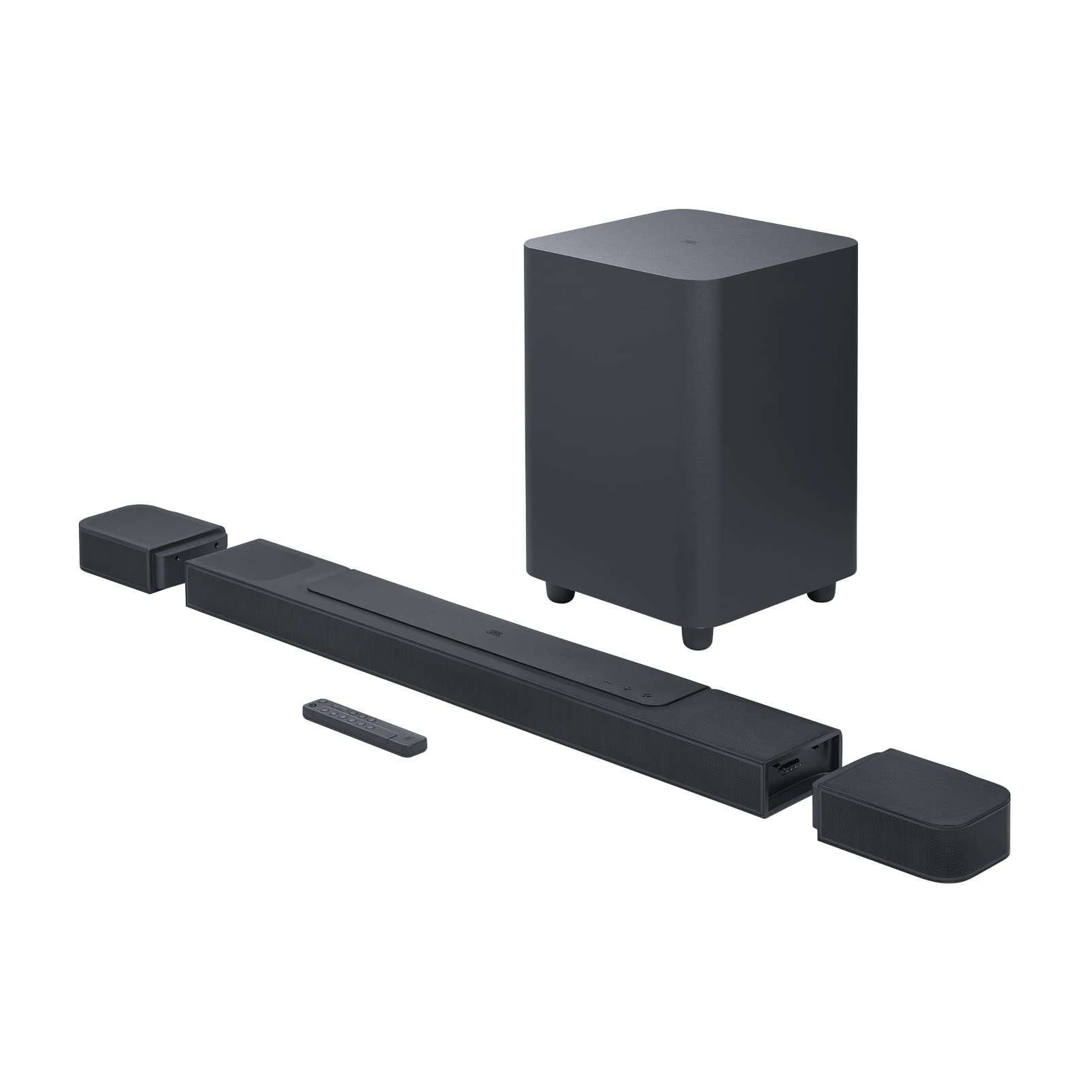 JBL Bar 1000: 7.1.4-Channel soundbar with Detachable Surround Speakers, MultiBeam™, Dolby Atmos®, and DTS:X®, Black