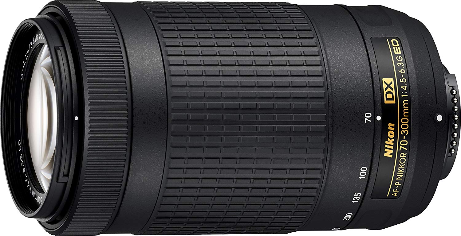 Nikon AFR-P DX NIKKOR 70-300mm f / 4.5-6.3G ED VR लेंस के लिए  DSLR कैमरा रीफर्बिश्ड