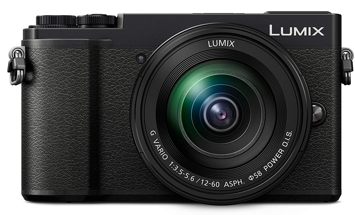 Panasonic LUMIX GX9 मिररलेस कैमरा 12-60 मिमी F / 3.5-5.6 लेंस (काला) के साथ