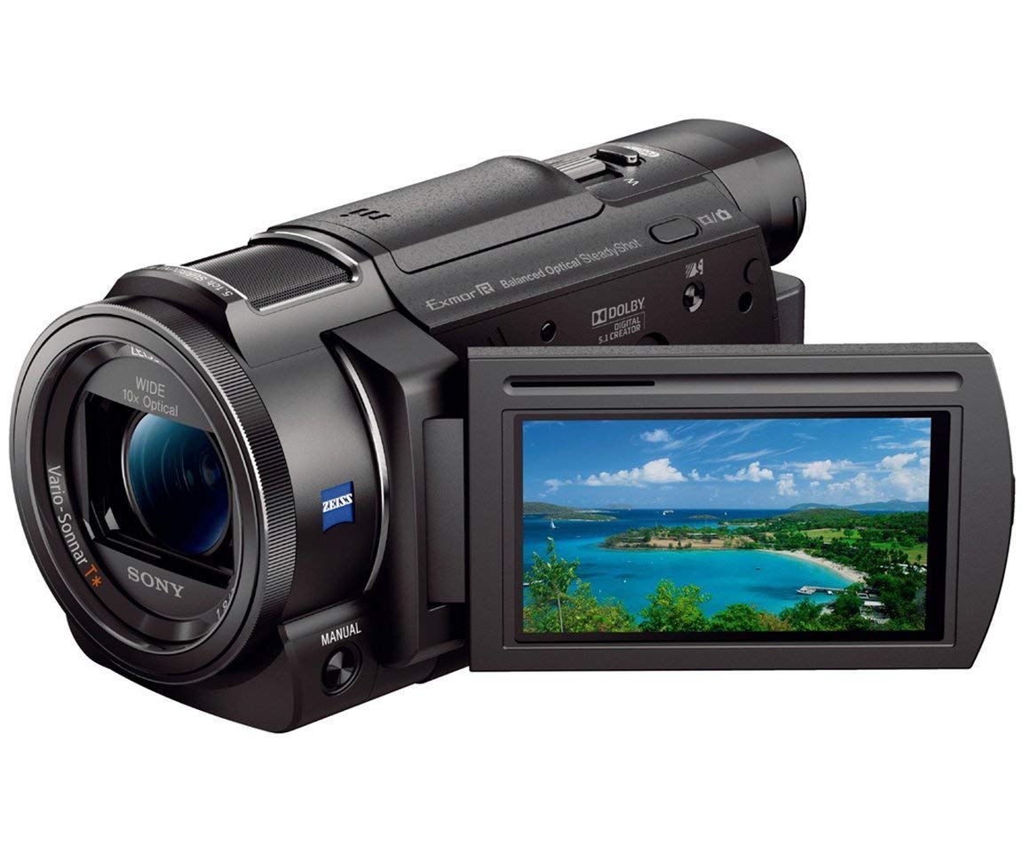 Sony Handycam FDR-AX33 18.9 MP अल्ट्रा HD कैमकॉर्डर - 4K - काला