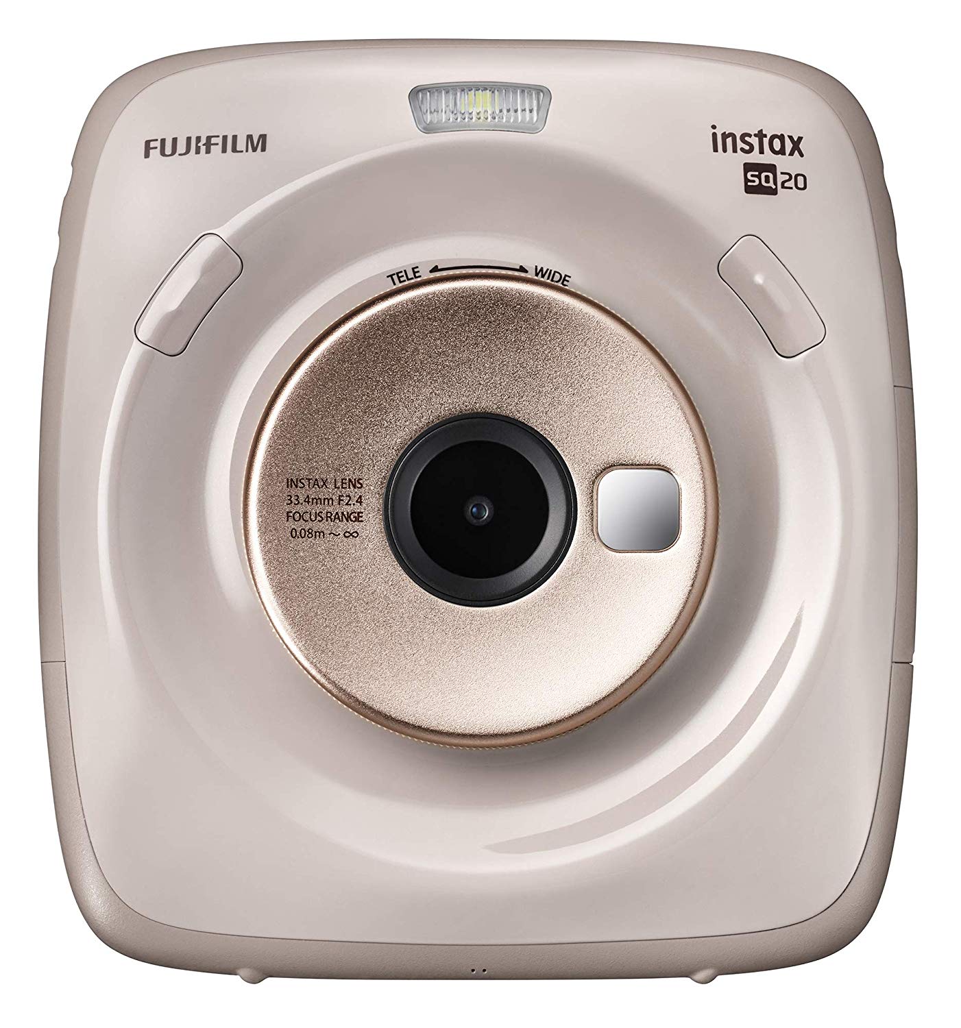 Fujifilm Instax Square SQ20 हाइब्रिड इंस्टेंट कैमरा (बेज)