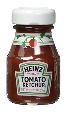 Heinz केचप बोतल 60 का मामला