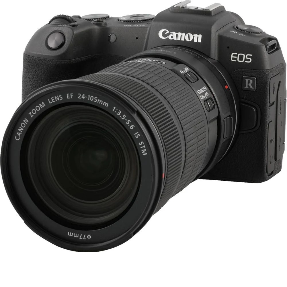 Canon USA RF 24-105mm f / 4 L IS लेंस के साथ Canon EOS RP मिररलेस कैमरा