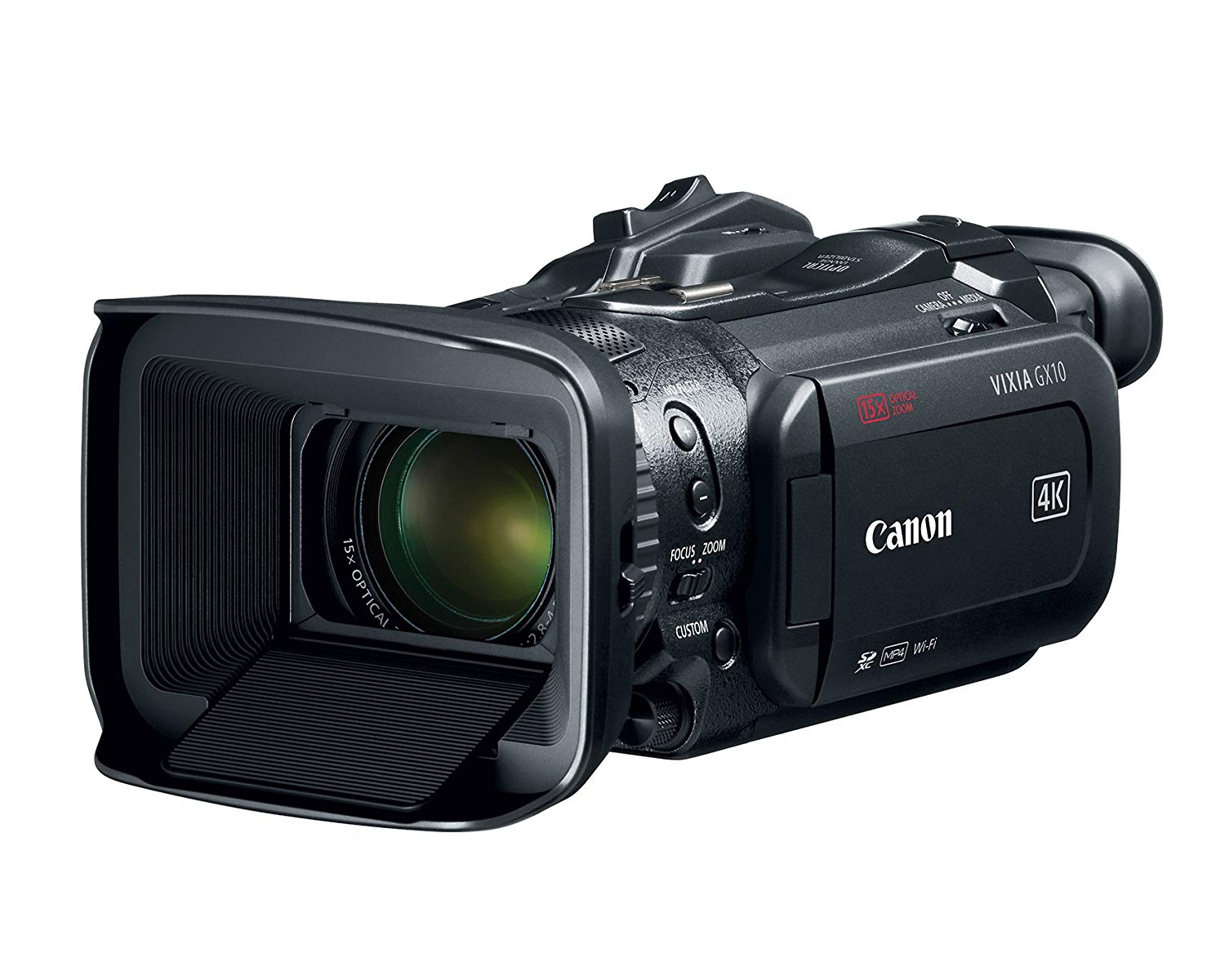 Canon कैनन विक्सिया जीएक्स 10 वाई-फाई 4K अल्ट्रा एचडी डिजिटल वीडियो कैमकॉर्डर